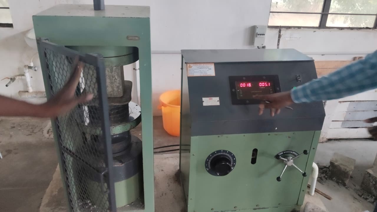 Brick Compressive Strength Testing in Coimbatore | Testoraa Labs